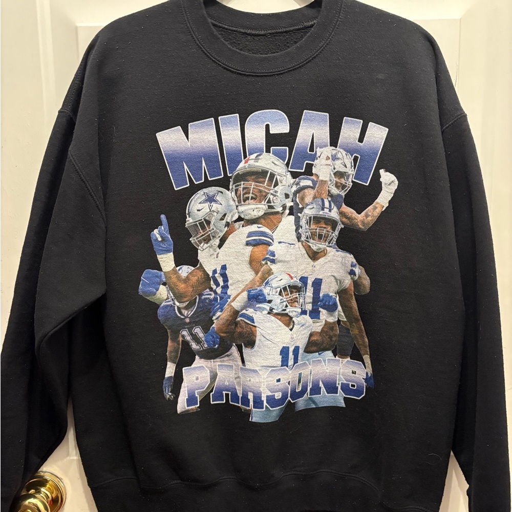Hanes Black Graphic Men's Sweatshirt